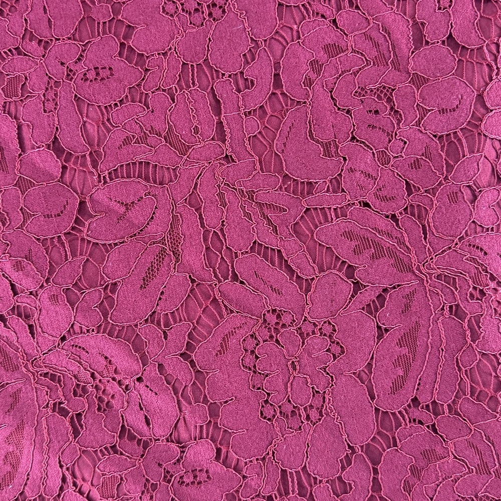 NWT Premise Studio Sleeveless Burgundy Lace Blouse Shirt Womens XL Business Work - Picture 7 of 7